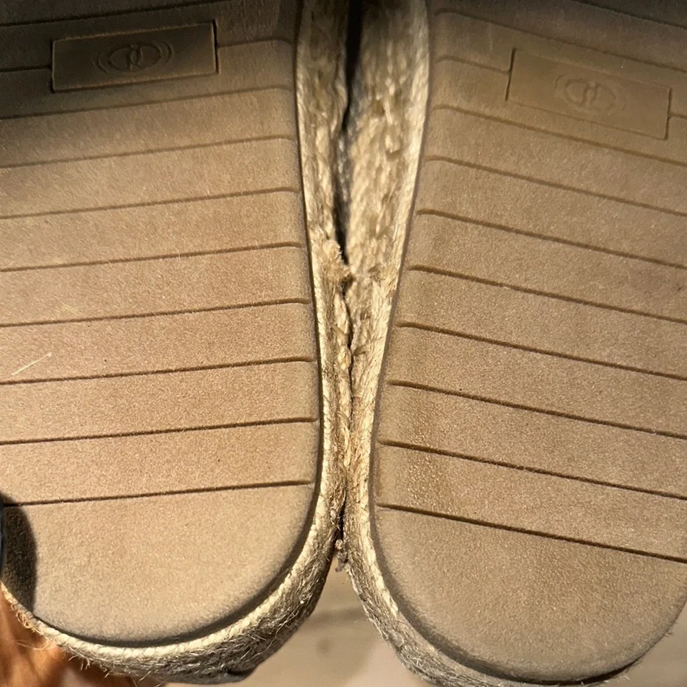 Charter‎ Club Shimmering Gold Espadrilles